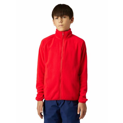 Толстовка STAYER детская, карманы, капюшон, размер 158, красный