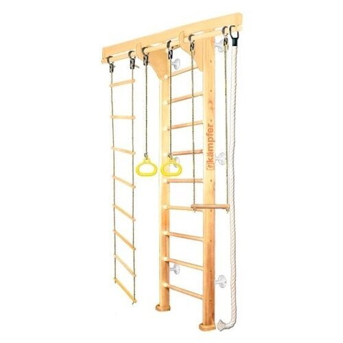 Шведская стенка Kampfer Wooden Ladder Wall (цвет: №1 Натуральный (белый))