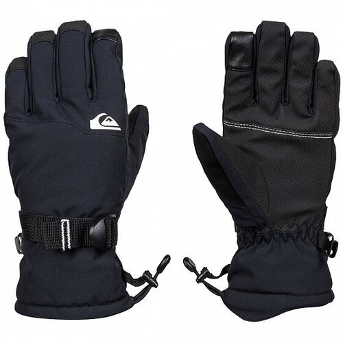 Перчатки Quiksilver для мальчиков, размер S, черный
