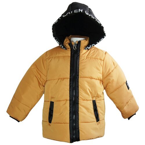 Куртка MIDIMOD GOLD, демисезон/зима, размер 134-140, горчичный