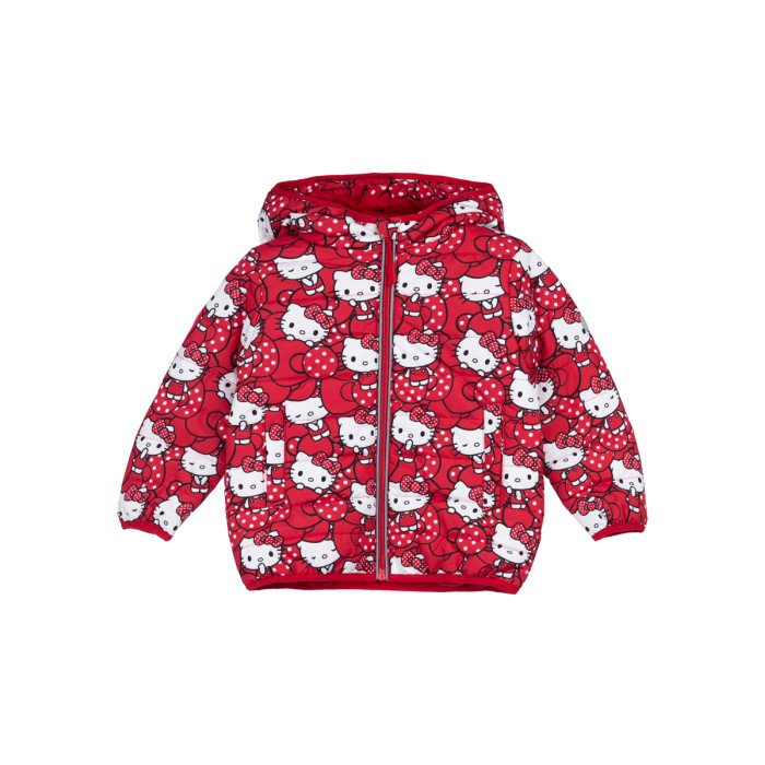 Верхняя одежда Playtoday Куртка текстильная с полиуретановым покрытием для девочки Cherry 12349017