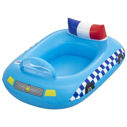 Лодочка надувная Funspeakers Police Car Baby Boat 97 x 74 см, со встроен. динамиком 34153 7434368