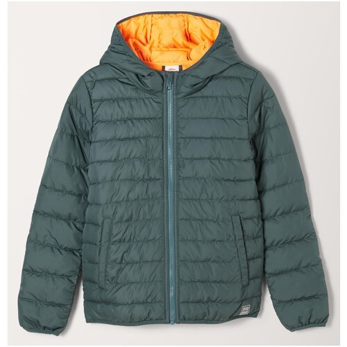 Куртка для девочек, s.Oliver, артикул: 402.10.202.16.150.2109185, цвет: зеленый (6715), размер: XL