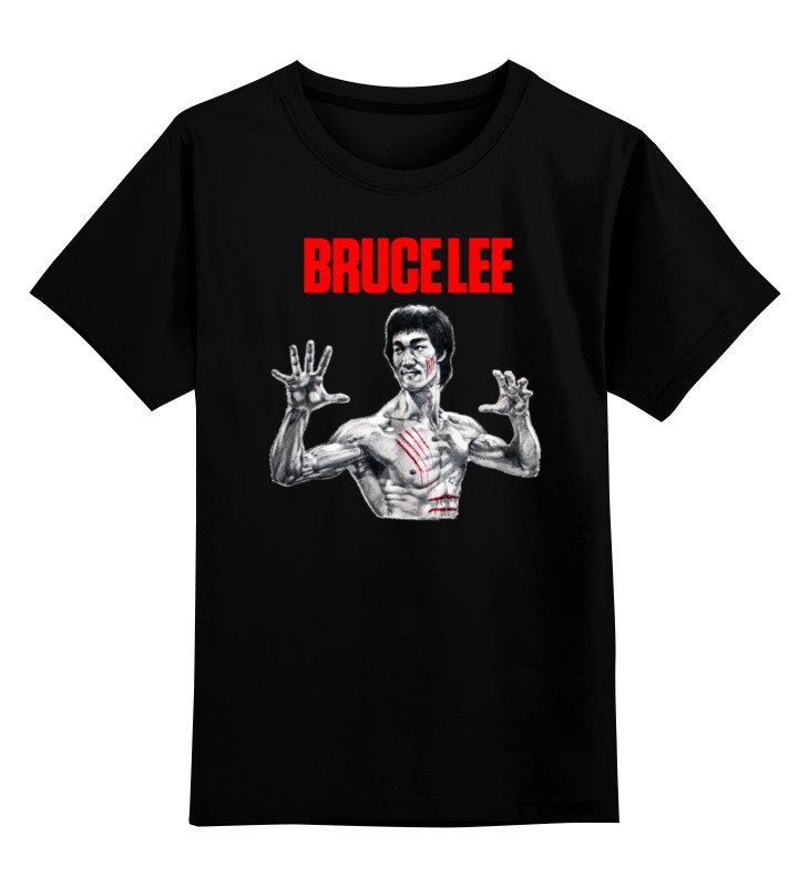 Printio Детская футболка классическая унисекс Bruce lee