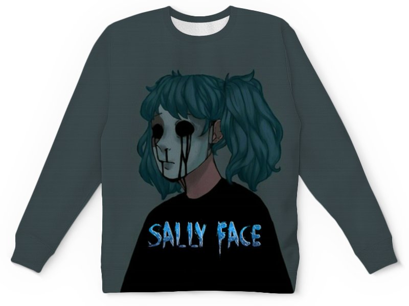 Printio Детский свитшот с полной запечаткой Sally face (салли фейс)