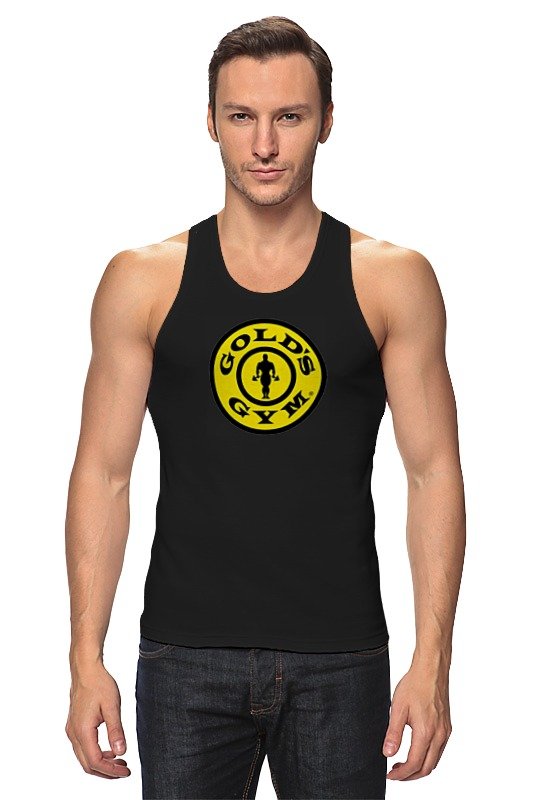 Printio Майка классическая Gold's gym / бодибилдинг