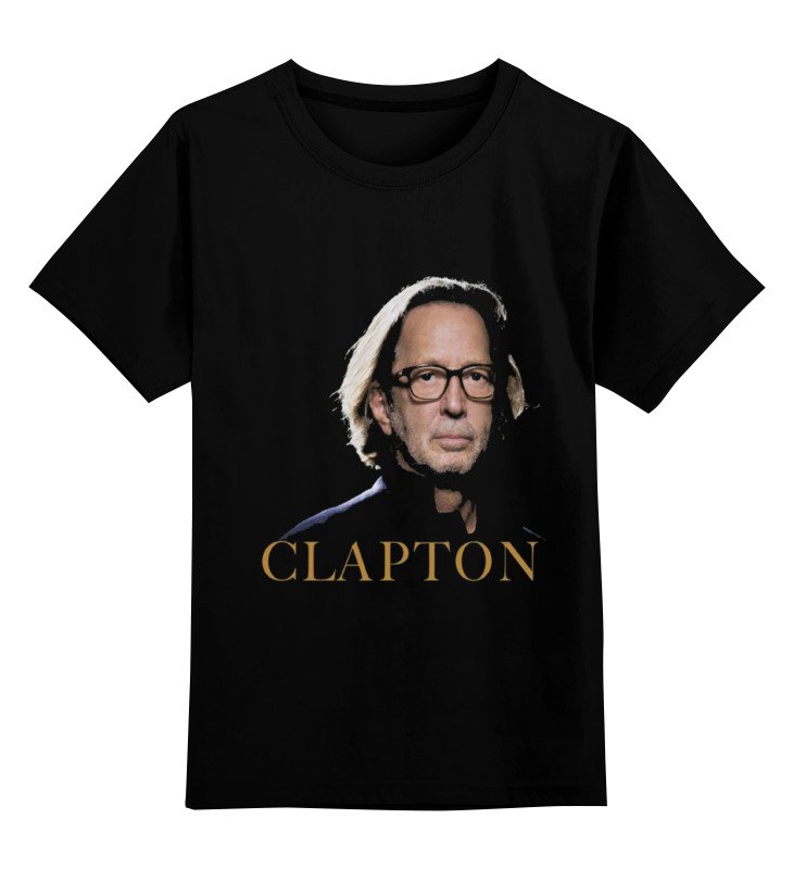 Printio Детская футболка классическая унисекс Clapton