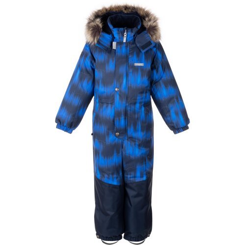 Комбинезон KERRY, зимний, защита от попадания снега, подкладка, светоотражающие элементы, размер 110, синий