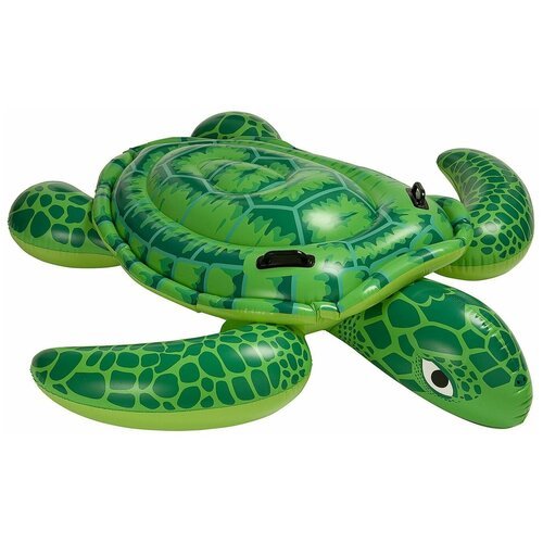 Надувная игрушка-наездник Intex Морская черепаха Лил 57524, зеленый