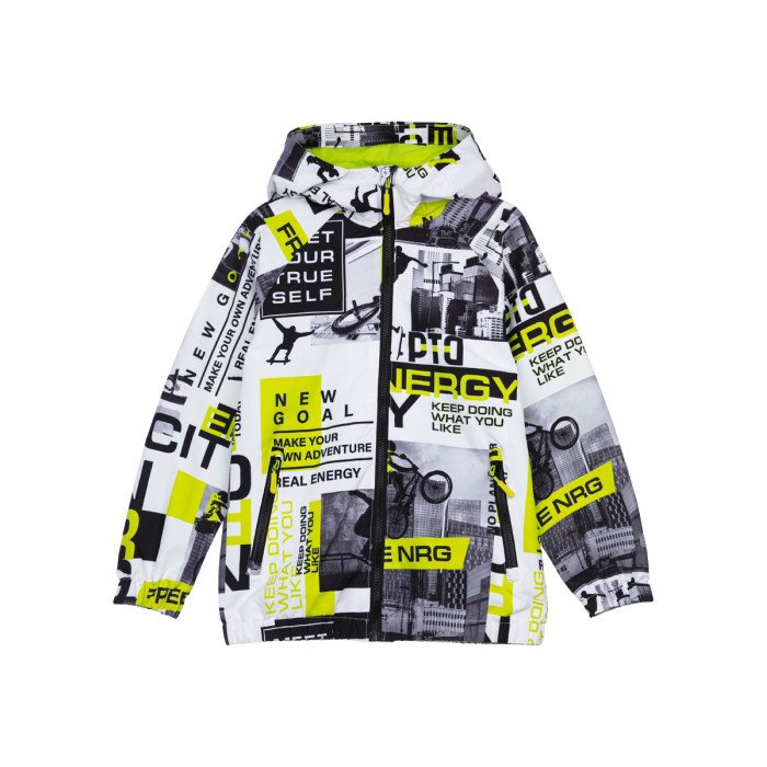 Верхняя одежда Playtoday Куртка текстильная с полиуретановым покрытием для мальчика City energy 12311056