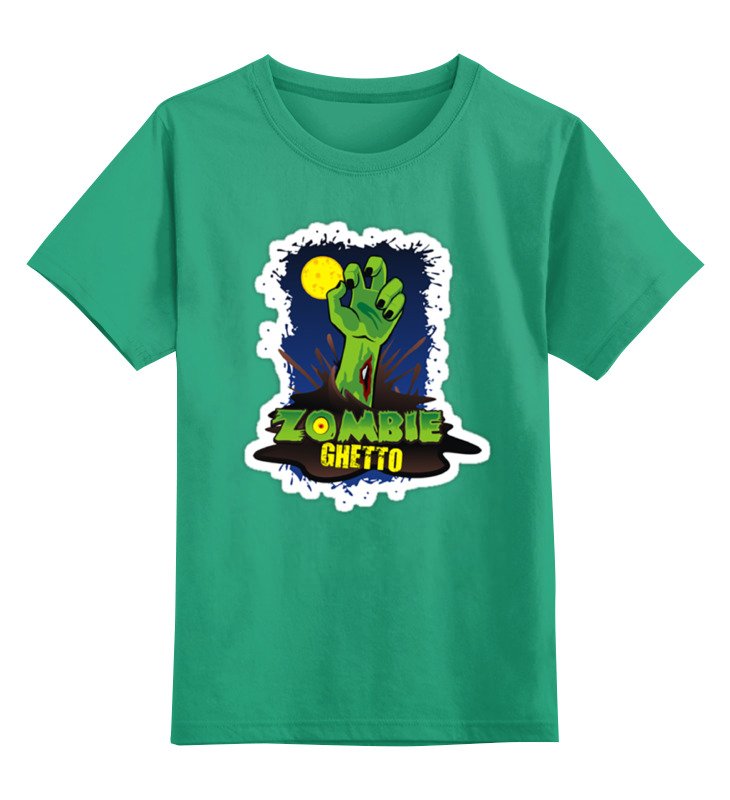 Printio Детская футболка классическая унисекс Zombie