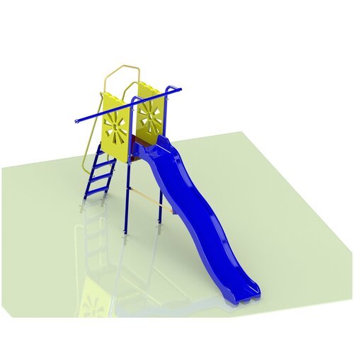 Дополнительный модуль с горкой к детским площадкам - Модель 'Витязь'