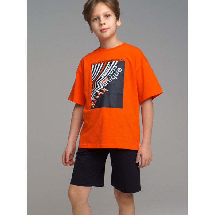 Комплекты детской одежды Playtoday Комплект для мальчика (футболка и шорты) Joyfull play 12311223