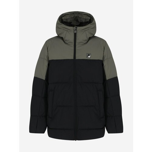 Куртка Fila зимняя, светоотражающие элементы, размер 170/88, черный
